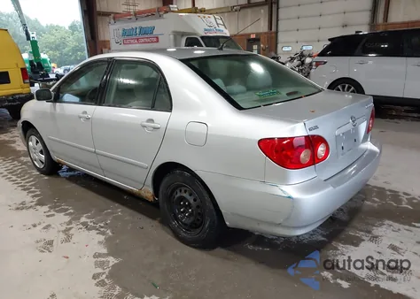 2007 Toyota Corolla Le from USA, damaged, VIN JTDBR32EX70104093